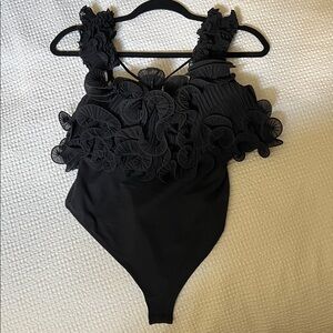 Free People For the Frill of It Bodysuit